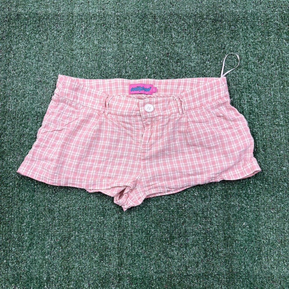 Edikted Plaid Shorts